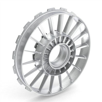 3D-print Inconel 625 turbineblade